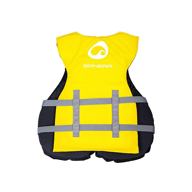 Universal Fit Nylon Vest - Black / Yellow - Paddle Outlet