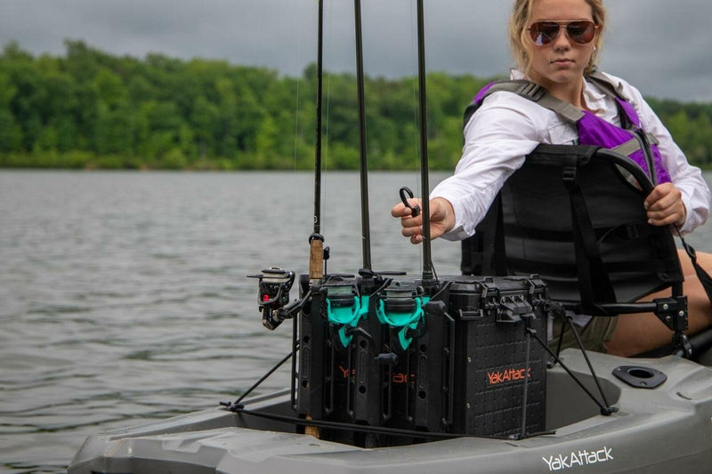 BlackPak Pro Kayak Fishing Crate - 16in x 16in YakAttack