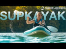Supkayak 12ft - Multipurpose Inflatable SUP Kayak