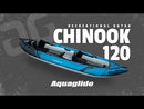 Aquaglide | Chinook 120 | Inflatable Recreational Kayak 4