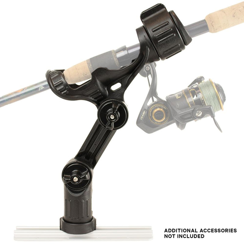 Omega Pro Rod Holder with Track Mounted LockNLoad Mounting System YakAttack