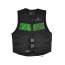 Relax 2 Neo CE Vest - Black / Green - Paddle Outlet