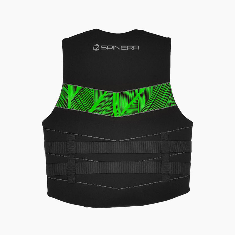 Relax 2 Neo CE Vest - Black / Green - Paddle Outlet