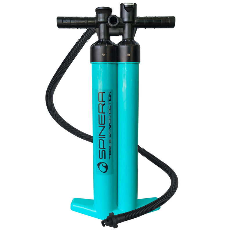 Triple Power Action Pump - Inc Gauge - Paddle Outlet
